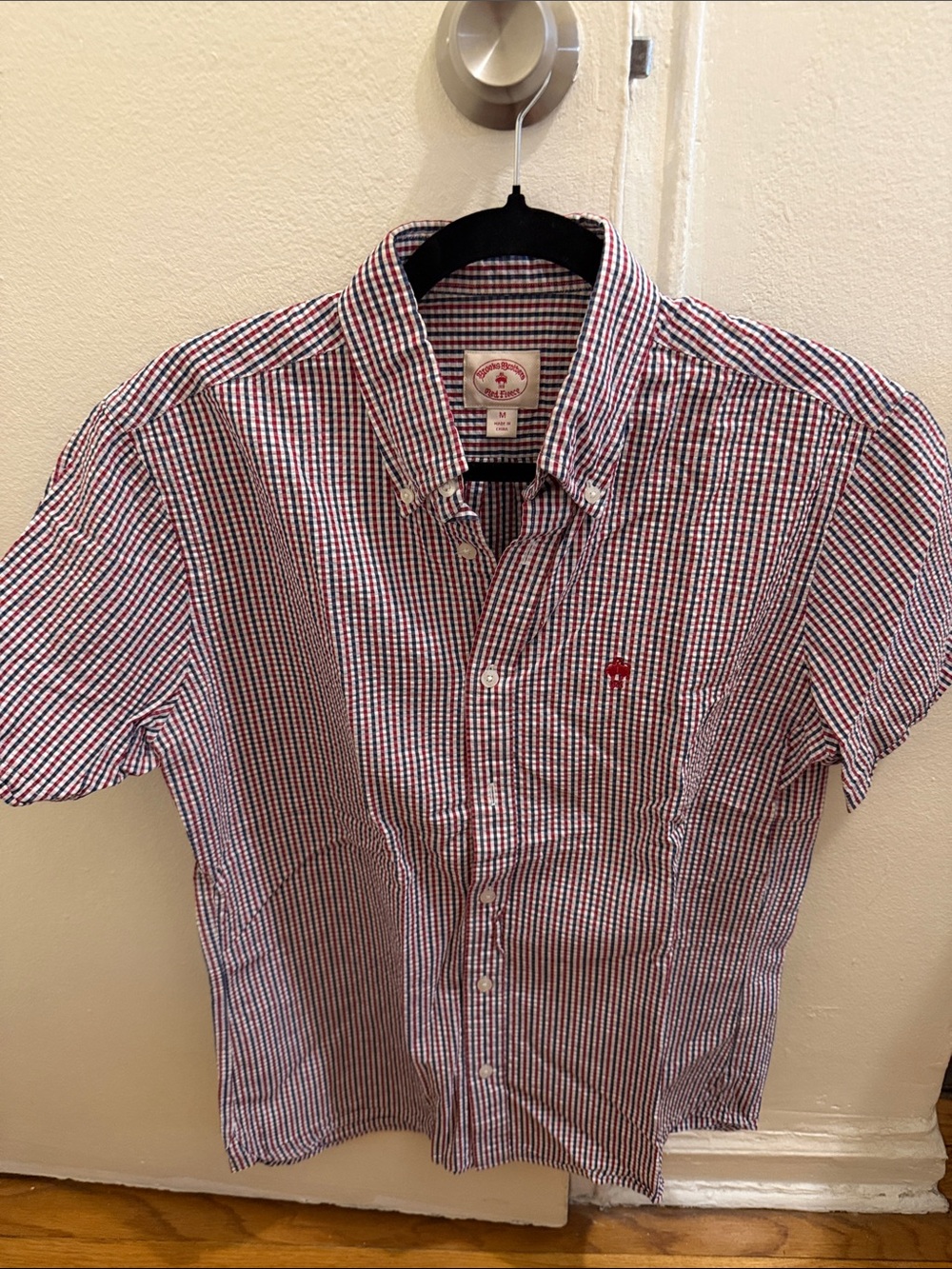 Brooks Brothers Men’s Short Sleeve Button Down Shirt